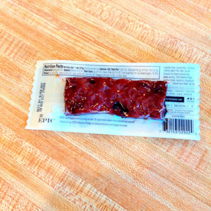 Bar, Grassfed Bison Bacon Cranberry