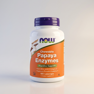 A1, Papaya Enzymes, 180 Chewable Tabs, NOW