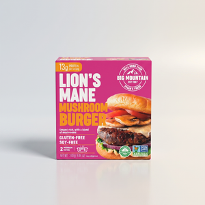 Lion Mushroom Burger, Big Mountian Foods