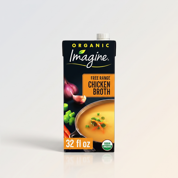 Organic Chicken Broth, Free Range, Imagine