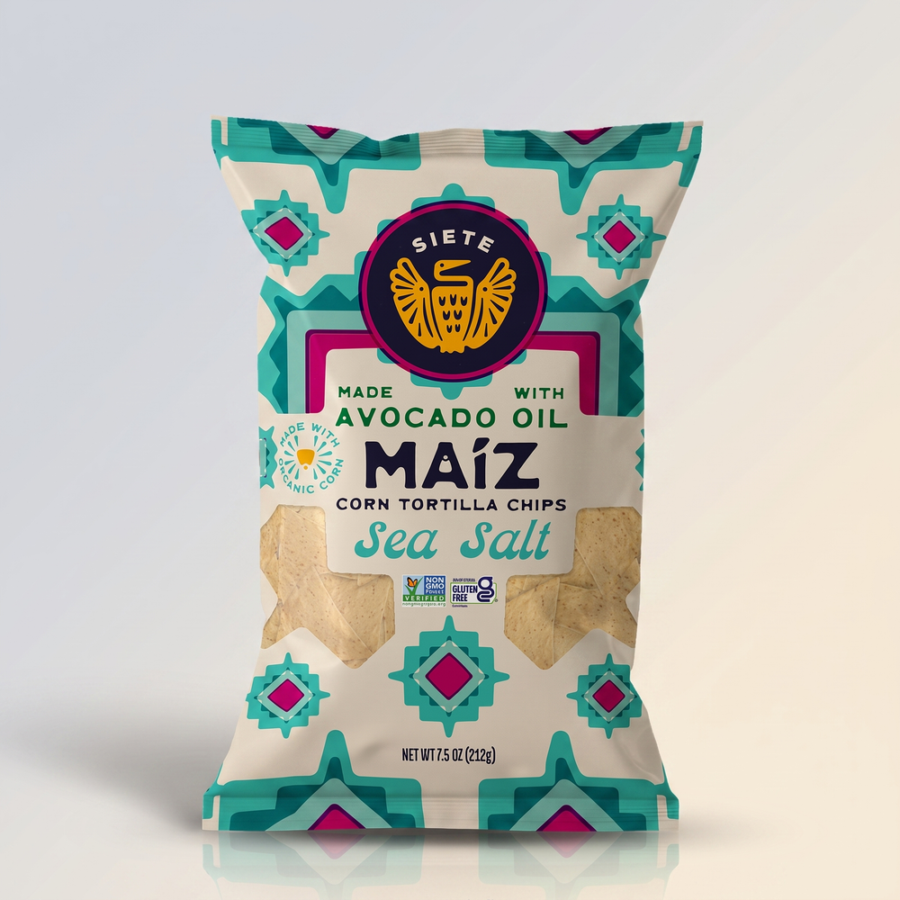 Maiz Corn Tortilla Chips SS, Siete
