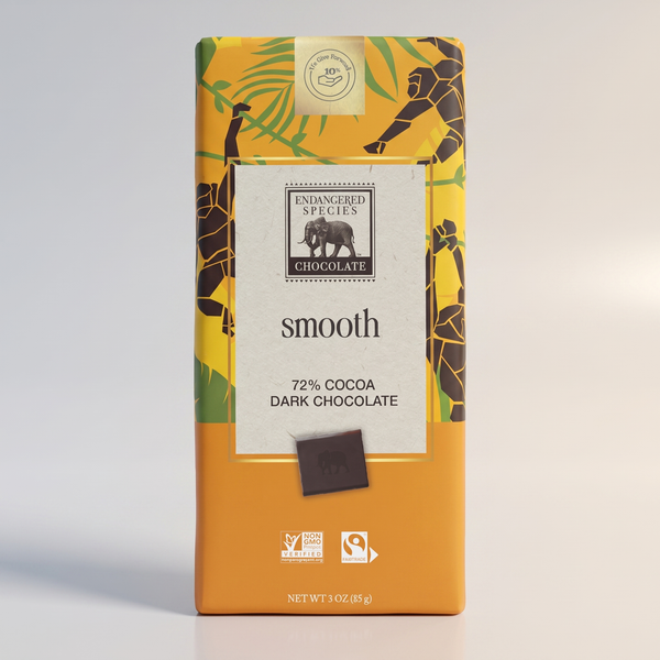 72% Smooth Chimpanzee Bar, Endangered Species