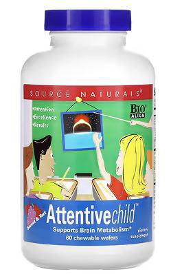 D2-R, Source Naturals Attentive Child 60ct (02/26)