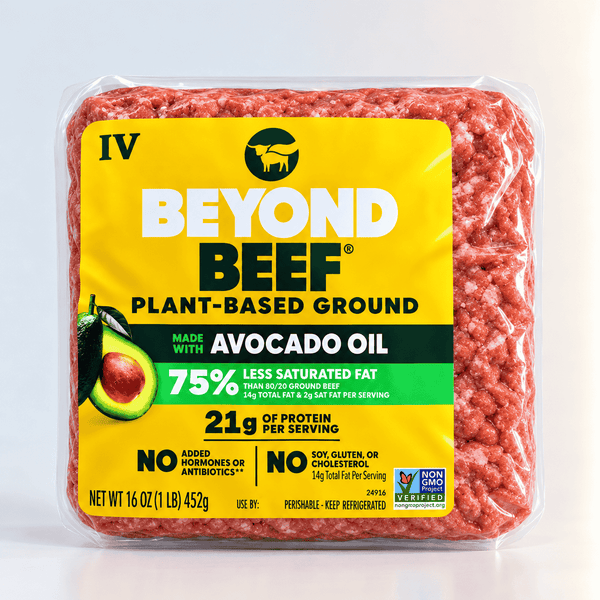 Beyond Beef, Ground Brick Plant Based