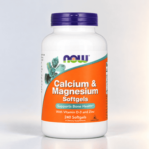 NOW Cal-Mag + D 240 softgels