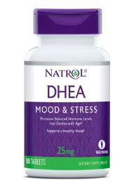 B3, DHEA Mood + Stress, 25 mg, 90 Caps, Natrol