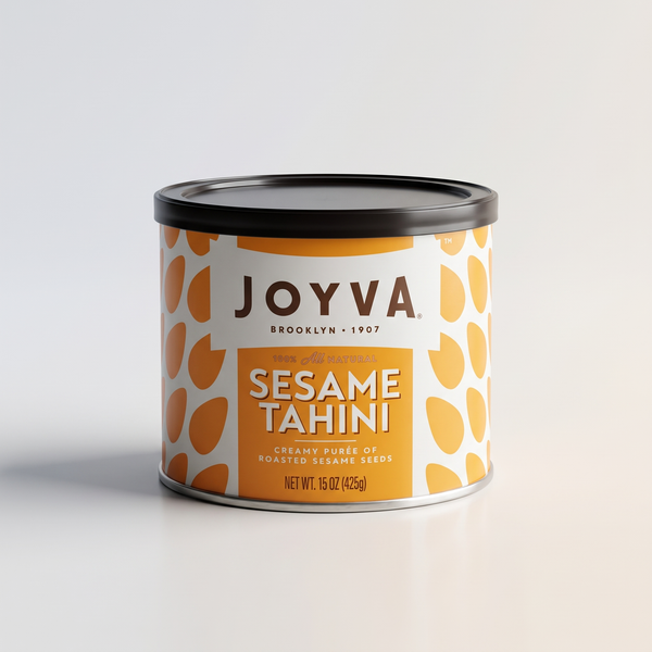 Joyva Tahini Creamy Puree Sesame Seeds  15 Oz