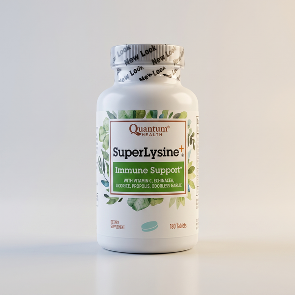 SuperLysine Immune Support, 180 Tabs, Quantum Health