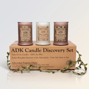 ADK Balsam Candle Discovery Set of 3 - 4.5 oz