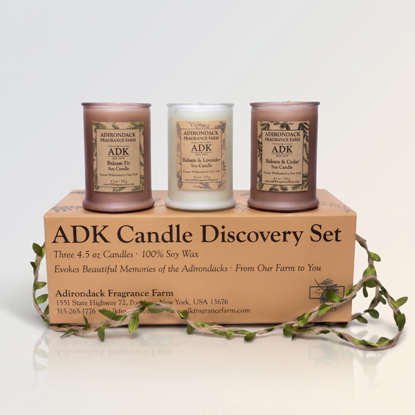 ADK Balsam Candle Discovery Set of 3 - 4.5 oz