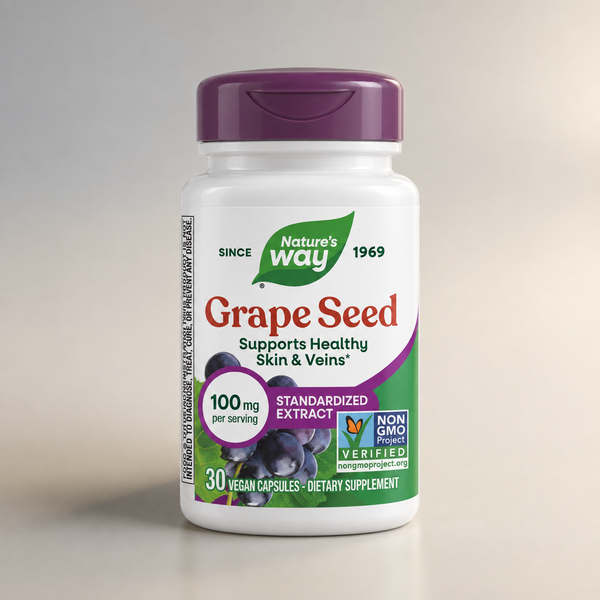 B3, Grape Seed Premium Extract, 100 mg, Nature's Way