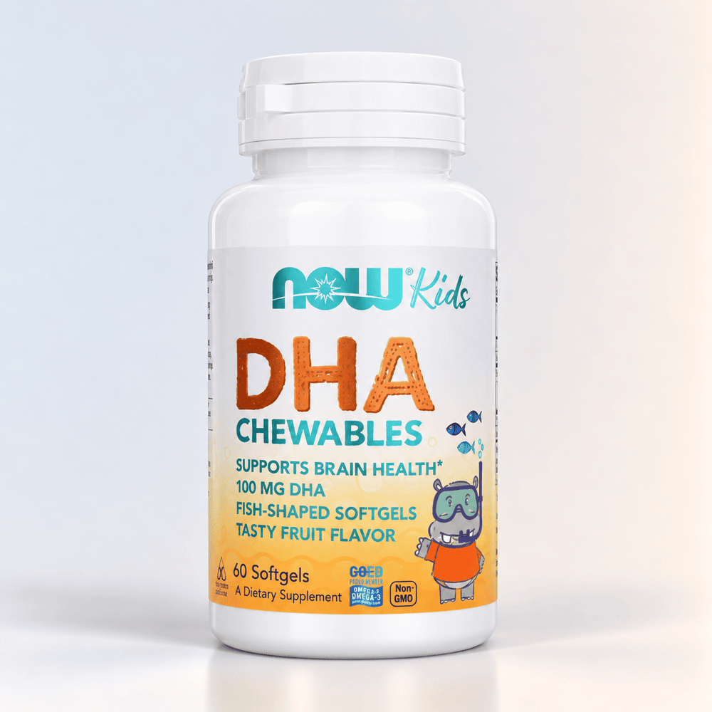 DHA Chewables for Kids, NOW