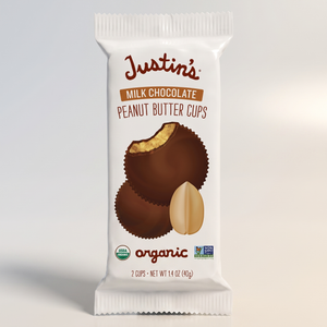 Peanut Butter Cups, Milk Chocolate, Justin's