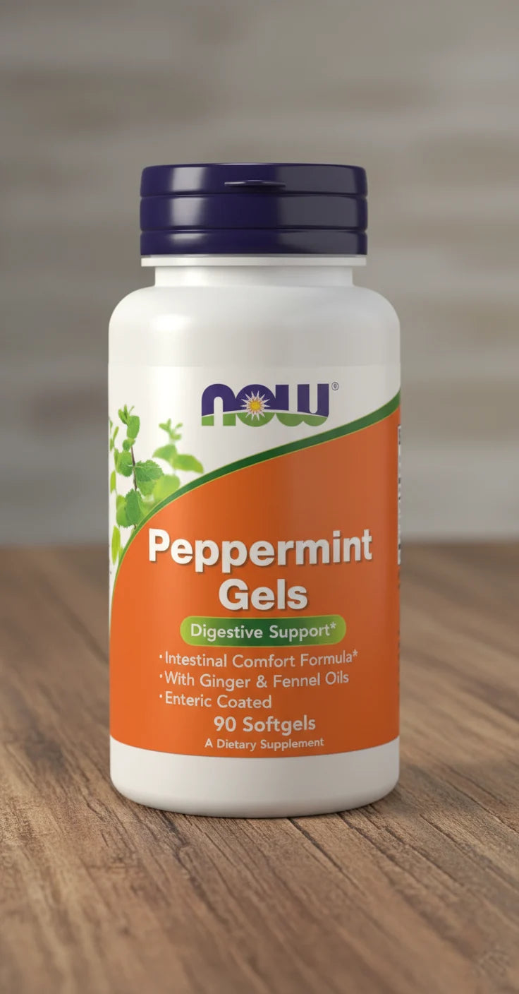 A2, I2, Peppermint Gels, 90 Softgels, NOW