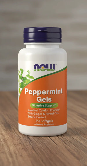 A2, I2, Peppermint Gels, 90 Softgels, NOW