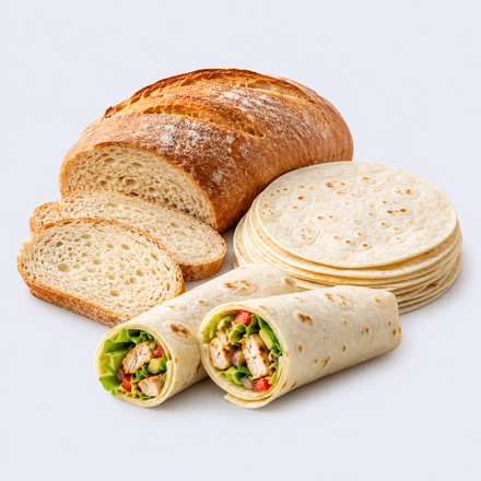 Bread, Tortillas & Wraps